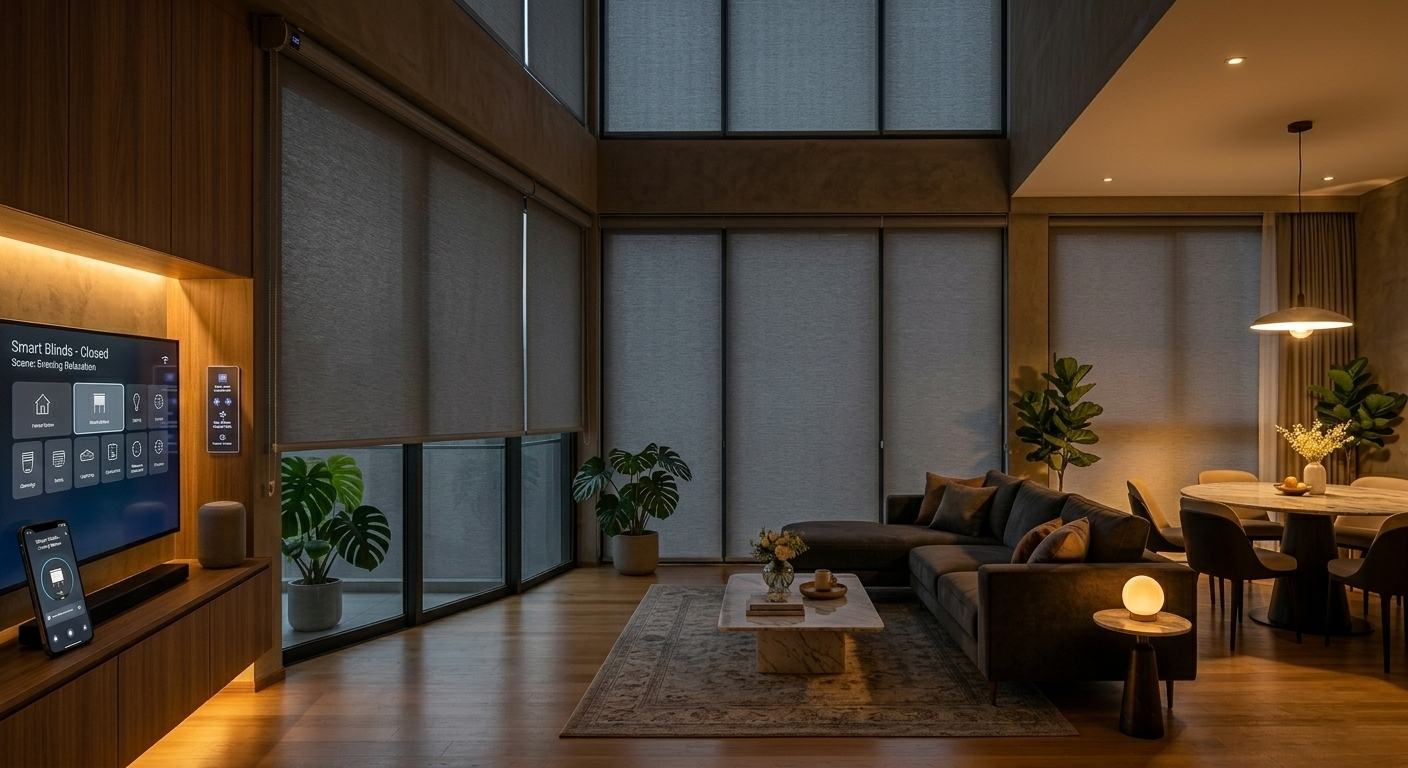 Smart roller blinds